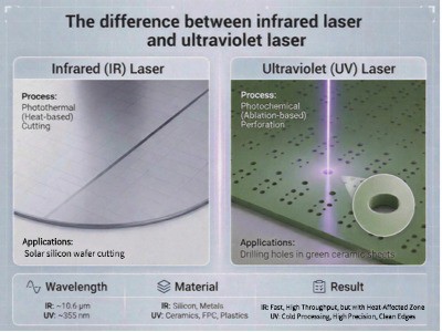 What’s the Difference Between Infrared and Ultraviolet Lasers?