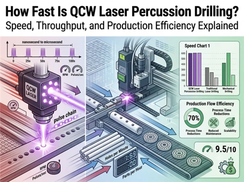 How Fast Is QCW Laser Percussion Drilling? Speed, Throughput, and Production Efficiency Explained