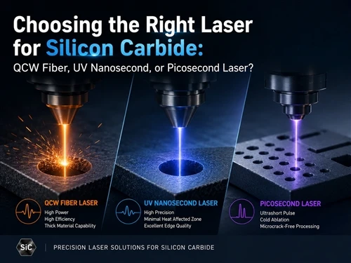 Choosing the Right Laser for Silicon Carbide: QCW Fiber, UV Nanosecond, or Picosecond Laser?